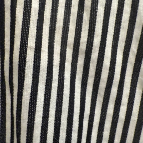 Peter Millar Shirt Mens Size Large Shirt Black Striped Button Down Cotton - Picture 2 of 5